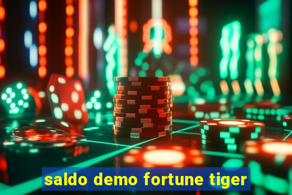 saldo demo fortune tiger